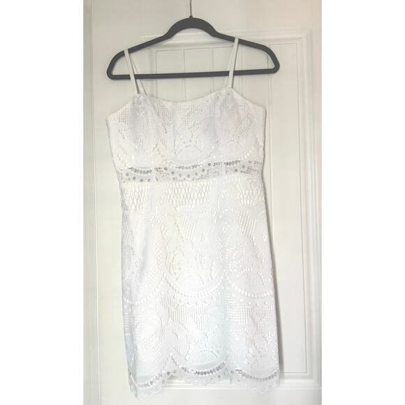 Lily Pulitzer‎ Risette Lace Dress, size 6 - Picture 4 of 6